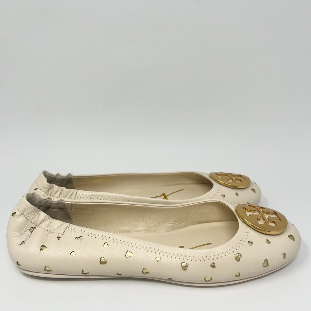 Tory Burch Minnie Heart Ballet Flats
Size 7.5 NEW! - Picture 5 of 8